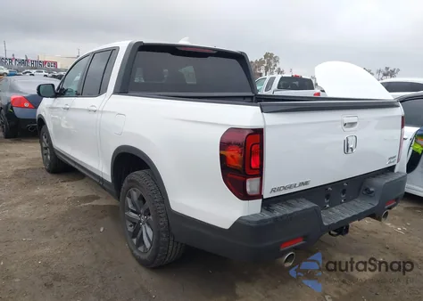 2023 Honda Ridgeline Sport из США, поврежденный, VIN 5FPYK3F19PB057816